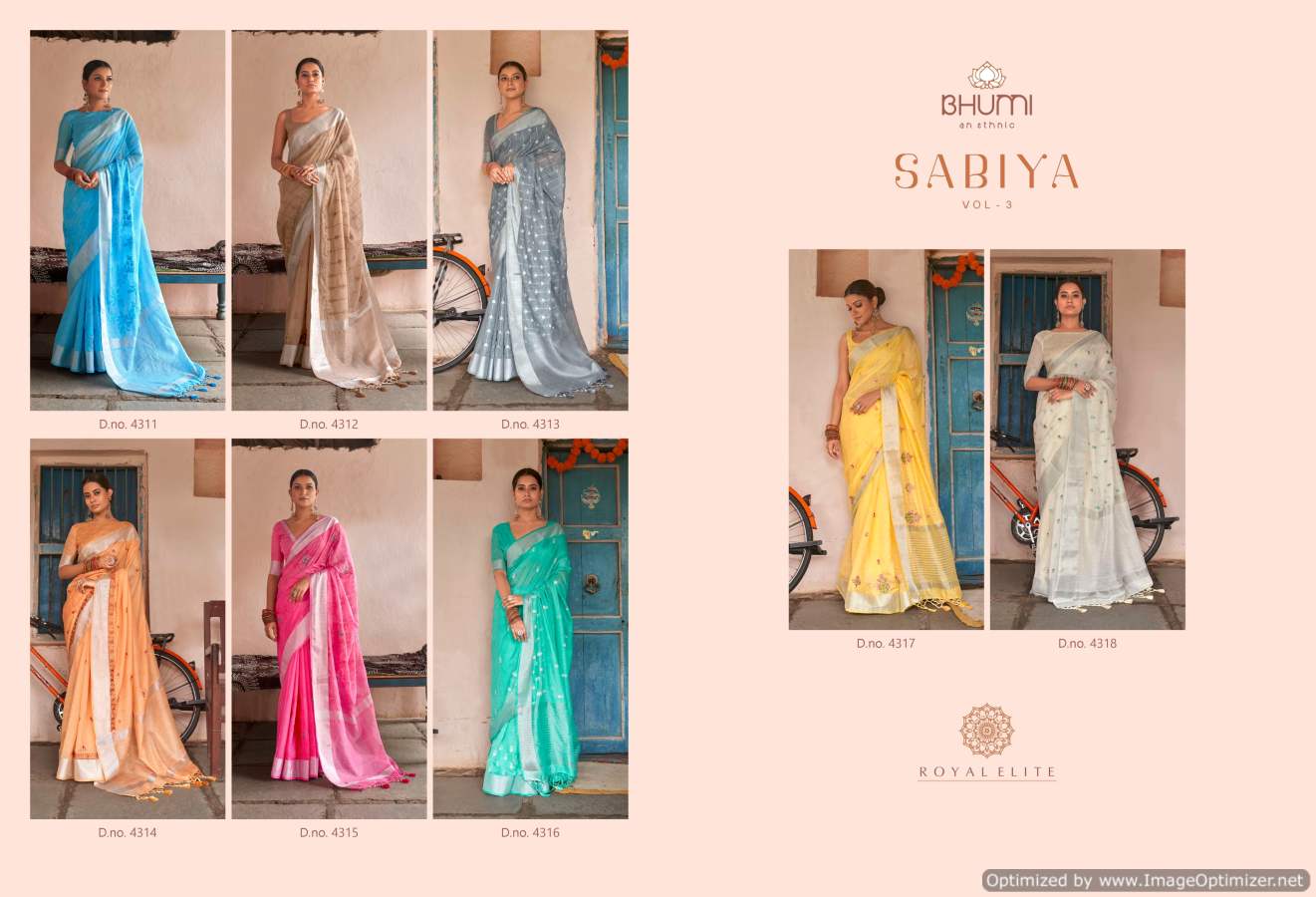 Bhumi Sabiya 3 Ethnic Wear Wholesale Designer Saree Catalog
